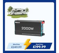 12V 3000W Pure Sine Wave Inverter with UPS Backup - 2000W