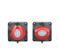 12V 300A Key Battery Selector Isolator Disconnect Rotary Switch Circuit Cutter For Camper Car Auto RV Marine Boat 1Pcs(Switch B)