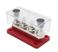 12V 300A Power Distribution Terminal Block with 4 Way Bus Bar for Easy Fault Tracing