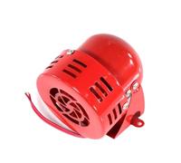 12V 300DB Electric Motor Air Raid Siren Horn For Cars Multi Tone Compatible With Most Vehicles Interior Parts Compact Design
