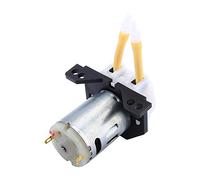 12V 300mA D2 Peristaltic Pump Head Silent Low Noise Stable Performance for Aquarium Lab Chemicals Water Treatment Dosing Additives 2mm 4mm Tube Size