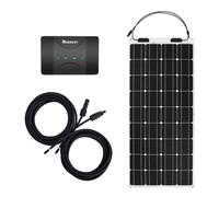 12V 30A Dual Battery Charging 100W Solar Flex Bundle