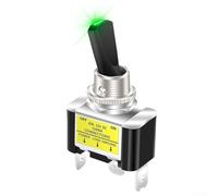 12V 30A LED for toggle Switch SPST On/Off for Car Truck 12V 30A(Yellow)