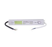 12V 30W IP67 Waterproof Electronic LED Driver AC 90-250 V Transformer Constant Voltage Power Supply LED Driver for Indoor Outdoor (30W)