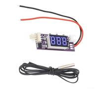 12V 3A 2pcs For PWM Fan Temperature Controller Module for Desktop Fans with Low Self Consumption and Precise Temperature Measurement (B)