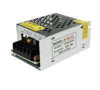 12V 3A 36W, DC Universal Regulated Switching Power Supply, Converter AC 110/220V to DC 12 Volt LED Driver, Transformer, Adapter for LED Strip Light, 3D Printer, Radio, Computer Project