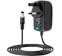 12V 3A Power Supply Adapter 36W AC 100-240V to DC 12 Volt Power Cable 50-60hz UK Plug Adapters for LED Strip Lights CCTV Cameras Routers LCD ADSL Cats Modems Routers & More, 5.5mm x 2.1mm, L:1M