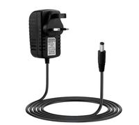 12V 3A Power Supply Adapter AC 100-240V 50-60HZ to DC 12V 3Amps 36W UK Converter Adapter 5.5mmx2.1mm Driver Transformer Wall Charger for CCTV Security Camera, LED Strip Lights, LCD Monitor 1M Cable