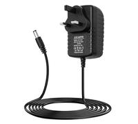 12V 3A Power Supply Adapter UK AC 100-240V to DC 12V 5.5mmx2.1mm Plug Connector for LED Strip Lights Security Camera Router Audio ADSL Cats CCTV DVR NVR Wall Charger for Home and Office Use