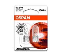12v 3w T10 (X2) 2821-02B Osram 35452 W3W Genuine Top Quality Product New