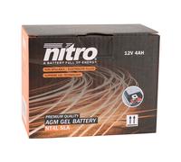 12v 4 ah NT4L Nitro SLA battery maintenance-free ready to use (L120xW71xH91mm) (