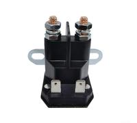 12V 4-Pin Ignition Switch for Castelgarden Ride-On Mower Lawn Tractor 1873611, Metal & Plastic Key Start with Base Foot, 2 Tab 2 Screw Contacts Replacement Part