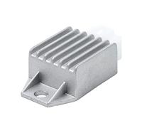 12V 4 Pins Voltage Regulator Full-Wave Rectifier 50cc 90cc 110cc 125cc ATV Quad Universal Motorcycle Dirt Pit Monkey Bike Motorcycle Voltage Regulator(Silver)