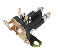 12V 4 Pole Starter Solenoid, Universal Replacement for Lawn Mower Tractor, Compatible with Exmark 1-513075 117-1197 513075 Gilson 212655, Fits Most Riding Mowers and Equipment