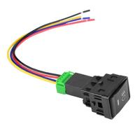 12V 4 Wire LED Push Button Switch, 30x23mm Factory Style Replacement Switch Compatible with Nissan Altima Kicks Murano Sentra Pathfinder for Fog Light DRL LED Light Bar Off-Road Pod Control