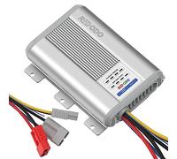 12V 40A DC to DC Charger with MPPT, On-Board Charger for AGM, Gel, SLA, Lithium, Dual Input Battery Charger with LED Indicators&Anderson Connector, Using for RV, Camper, Van, Vehicle, Marine