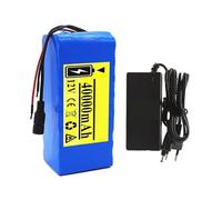 12V 40Ah 3S8P E-Bike Lithium-Ion Battery Pack Built-in BMS Protection E-Bike Battery Long Battery Life for 50W-500W Electric Bike Motor with Charger 12V 40Ah,XT60+T