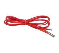 12V 40W Ceramic Cartridge Heater for 3D Printers - 6mm × 20mm Stainless Steel Heating Element with 100cm Cable, High-Temp Resistant