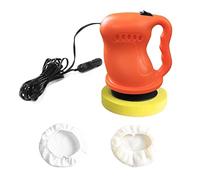 12V 40W Waxing Polishing Machine Auto Paint Care Car Polisher ectric Waxer Tool Buffing Sanding Waxing Grinding Tools (Color : Black) (Orange )