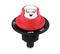 12V-48V Battery Disconnect Switch, Waterproof Design, Battery Isolator, High Capacity, for Marine, Car, Boat, RV, ATV Vehicles