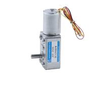 12V 4W 24V 6W Brushless DC Gear Motor Single Shaft JGY-2430 Adjustable Speed CW CCW Right Angle Large Torque Low Speed(24V30RPM,Only motor)