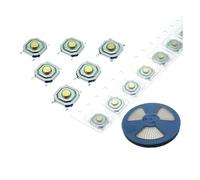 12V 5.2 * 5.2 * 1.7mm 12V 0.5A 4 Pin SMT Push Button Switch Metal Tactile Tact Touch Switch Copper Interruptor 4x4x1.7 IDGTTLDF(500PCS)