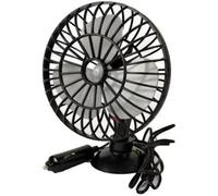 12V 5" Car Oscillating Mini Fan Cooler Caravan Van Suction Pad Interior Cooling