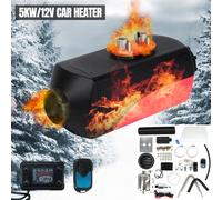 12V 5000W Air Diesel Heater LCD Display for Car Truck Motor-Home