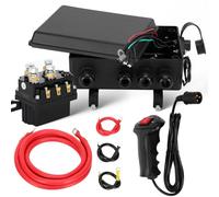 12V 500A Winch Solenoid Relay, Winch Solenoid Relay Contactor Box with Hand Corded and 4pcs Pre-Wires, 12v 500a Winch Solenoid Contactor Relay for 8000lb-17000lb ATV UTV Truck Jeep Winches