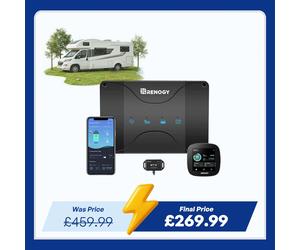 12V 50A DC-DC On-Board Battery Charger with MPPT - 50A / w/ Bluetooth & Renogy One Core (save £47.99)