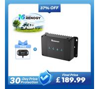 Renogy 12V 50A DC-DC On-board Battery Charger with MPPT for Gel, AGM, and Lithium Batteries Using Multi-Stage Charging, in RVs, Cars, Boats, Yachts, Recommended to Match with 60A ANL Fuse