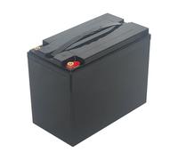 12V 50AH 18650 Container Case Brass Post Battery Housing Box for High Current Applications