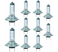 12V 55W PX26D H7 499 / 477 DIP & MAIN HEADLAMP / HEADLIGHT CAR BULBS 2 PIN x 10