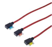 12V 5A 10A 15A 20A Car Fuse Holder Add-a-circuit TAP Adapter Micro Standard ATM APM Blade MINI Medium Simple Safety Device(5PCS,Micro,10A)