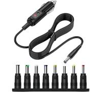 12V 5A DC Car dashboard accessoryry usb Adapter, Standard Car Charger usb Cable with 8 Connectors 5.5x2.1mm, 1.5M 5V DC usb Supply Cord for DVD Players er car plug, car interior accessory
