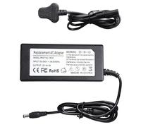 12V 5A Power Supply AC 100-240V to DC 12V 60W Adapter with UK Plug 5.5x2.5mm Jack for LED Strip CCTV Camera Monitor NAS Mini PC Zebra Printer Universal Switching Transformer PSU