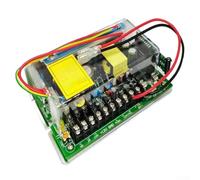 12V 5A Switching Mode Power Supply, 100-240V Input, for Control Systems, Built-in Reverse Polarity & Auto-Recovery Protection, Compact Aluminum Alloy Design