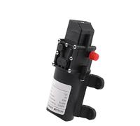12V 60W 5L/min Agricultural Electric Water Pump Black Micro High Pressure Diaphragm Water Pump Water Sprayer Car Wash(Only D pump)