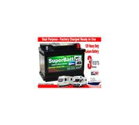 12V 65AH Leisure Battery Low Height L243mm X W175mm X H175mm SuperBatt LH65