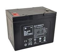 12V 75Ah Black Box Sealed Lead Acid Mobility Scooter Battery
