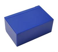 12V 7Ah Battery Case Holder for Cells - Empty DIY Power Tool Battery Pack Box with 3S25A Configuration, ABS Enclosure, Internal 146x60x80mm Dimensions(only Box-Blue)