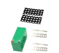 12V 7Ah Battery Storage Box, Compatible with 18 650 Cells, Includes 3S25A Nickel Strip Holder for DIY Projects (black)