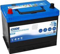 12V 80AH EXIDE ER350 Deep Cycle Leisure Marine Battery NCC VERIFIED MADE IN EU - Dual Purpose (Starting & Auxiliary) - 3 Years Warranty