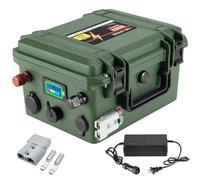 12V 80Ah LiFePO4 battery, Trolling Motor battery built-in 100A BMS 1024Wh, 8000+deep cycle lithium 12V, suitable for boats, kayaks, marine, RVs, electric drills, lawn mowers