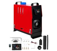 12V 8KW Diesel Air Heater, Parking Heater with LCD Switch & Remote Control, High-Efficiency 5L Fuel Tank Night Heater for RV, Truck, Boat, Campervan, Trailer, and Indoor Use