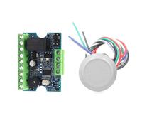 12V Access Controler with Magnetic Lock Gate Entry System Set Touch Memory Wiegand RFID Card Reader Control Board for Electric Security(Kit-4 13.56Mhz)