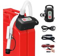 12v Automatic Fuel Transfer Pump, Electric Gas Can Pump with Auto-Stop Sensor, Fuel Transfer Pump with 72" Long Hose, Portable Rechargeable Lithium Battery Gas Transfer Pump for Gasoline, Oil, Diesel