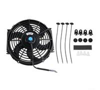 12V Automotive Cooling Condenser Fan 80W, Low Noise Design with Ultra Thin Blade for Efficient Heat Dissipation and Improved Vehicle Engine Performance