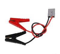 12V Battery Connector with 50A For Anderson to For Alligator Clip Clamps for Wide Vehicle Compatibility