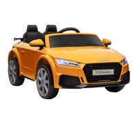 HOMCOM 12V Battery Licensed Audi Tt Rs Ride-on Car - Yellow, Yellow